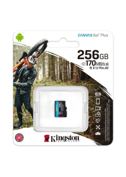 Karta pamięci Kingston microSD Canvas Go! Plus 256GB Class 10 UHS-I-953455