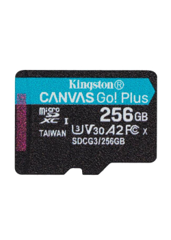 Karta pamięci Kingston microSD Canvas Go! Plus 256GB Class 10 UHS-I
