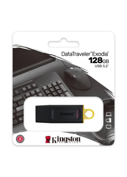 Pendrive Kingston DataTraveler Exodia 128GB USB 3.2 Gen 1-953370