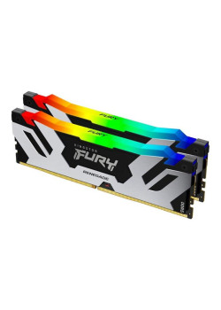 Pamięć niebinarna DDR5 Kingston FURY Renegade RGB 48GB (2x24GB) 6400MHz CL32 1,4V Silver