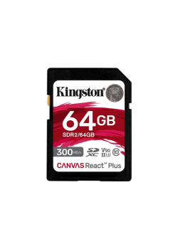 Karta pamięci Kingston SDXC Canvas React Plus 64GB UHS-II U3