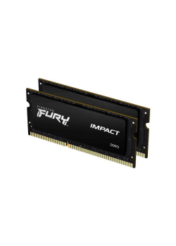 Pamięć SODIMM DDR3 Kingston Fury Impact 16GB (2x8GB) 1866MHz CL11 1,35V czarna