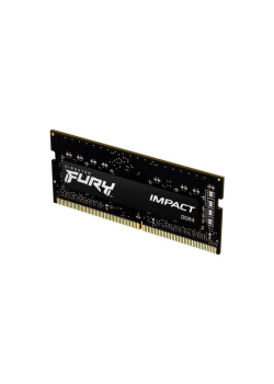 Pamięć SODIMM DDR4 Kingston Fury Impact 16GB (1x16GB) 2666MHz CL15 1,2V 1Gx8-953533