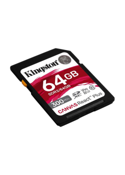 Karta pamięci Kingston SDXC Canvas React Plus 64GB UHS-II U3-953354