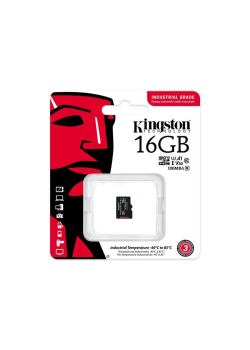 Karta pamięci Kingston Industrial microSD 16GB Class 10 UHS-I U3-953273