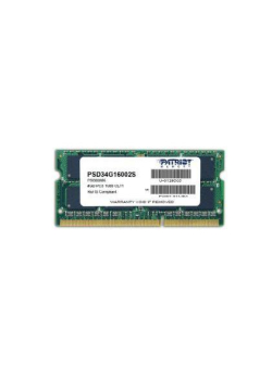 Pamięć SODIMM DDR3 Patriot Signature Line 4GB (1x4GB) 1600MHz CL11 1,5V