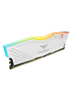 Pamięć DDR4 Team Group T-FORCE Delta RGB 16GB (2x8GB) 3200MHz CL16 1,35V Biała-956105