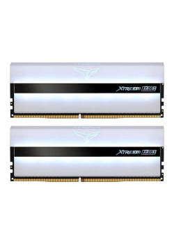 Pamięć DDR4 Team Group T-FORCE XTREEM ARGB 64GB (2x32GB) 3200MHz CL16 1,35V Biała