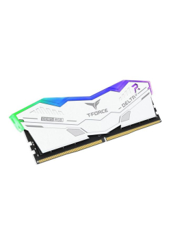 Pamięć DDR5 Team Group T-FORCE DELTA Alpha RGB 32GB (2x16GB) 5600MHz CL40 1,2V Biała-956899