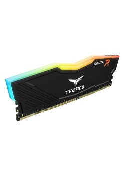 Pamięć DDR4 Team Group T-FORCE Delta RGB 32GB (1x32GB) 3200MHz CL16 1,35V Czarna-956132