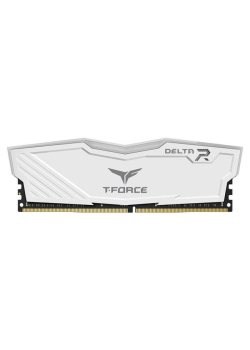 Pamięć DDR4 Team Group T-FORCE Delta RGB 16GB (2x8GB) 3200MHz CL16 1,35V Biała-956103