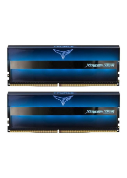 Pamięć DDR4 Team Group T-FORCE XTREEM ARGB 32GB (2x16GB) 3200MHz CL16 1,35V Niebieska