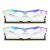 Pamięć DDR5 Team Group T-FORCE DELTA RGB 48GB (2x24GB) 8000MHz CL38 1,4V Biała