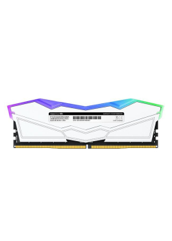 Pamięć DDR5 Team Group T-FORCE DELTA RGB 32GB (2x16GB) 6000MHz CL30 1,35V Biała-957046