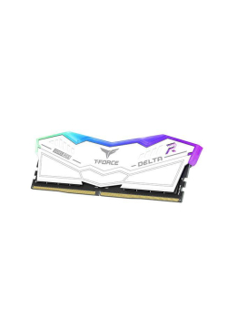 Pamięć DDR5 Team Group T-FORCE DELTA RGB 32GB (2x16GB) 6400MHz CL40 1,35V Biała-957256