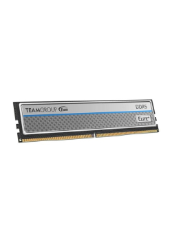 Pamięć DDR5 Team Group ELITE Plus 16GB (1x16GB) 6400MHz CL52 1,1V Silver-957248