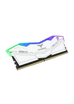 Pamięć DDR5 Team Group T-FORCE DELTA RGB 32GB (2x16GB) 6000MHz CL30 1,35V Biała-957045