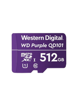 Karta pamięci WD Purple SC QD101 Ultra Endurance 512GB MicroSDXC UHS-1 U1