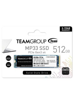 Dysk SSD Team Group MP33 512GB M.2 2280 PCIe NVMe (1700/1400)-958000