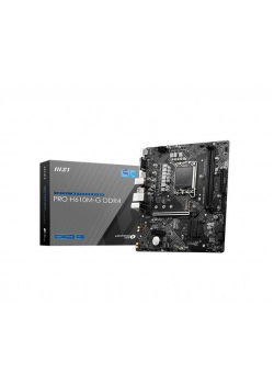 Płyta MSI PRO H610M-G DDR4/H610/DDR4/SATA3/M.2/USB3.0/PCIe4.0/s.1700/mATX