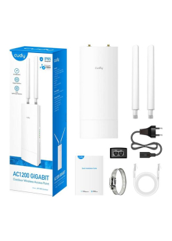 Access Point Cudy AP1300 Outdoor Wi-Fi 5 AC1200 1xLAN PoE-961356
