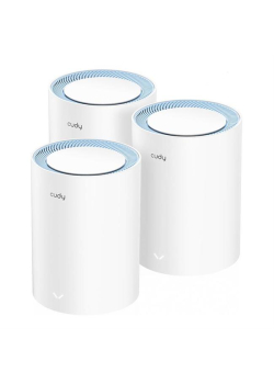 System Mesh Cudy M1200 Wi-Fi 5 AC1200 1xLAN 1xWAN 3-pack