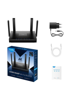 Router bezprzewodowy Cudy WR3000 WiFi 6 AX3000 3xLAN 1xWAN-961427