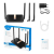 Router bezprzewodowy Cudy LT500D WiFi 5 AC1200 4G LTE Cat4 3xLAN 1xWAN-961400
