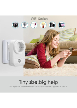 Gniazdko zdalnie sterowane GreenBlue GB155G WiFi Android iOS Alexa Google Home timer max 2000W (typ niemiecki)-972470