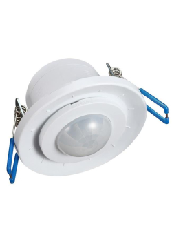 Czujnik ruchu PIR Maclean MCE130 do zabudowy zasięg 6m, 800W (lampy żarowe) 400W (lampy energooszczędne)-972975