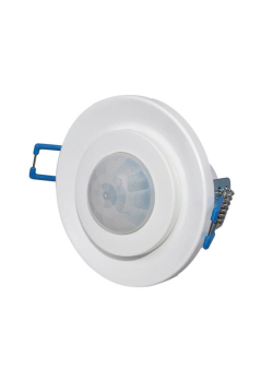 Czujnik ruchu PIR Maclean MCE130 do zabudowy zasięg 6m, 800W (lampy żarowe) 400W (lampy energooszczędne)-972976