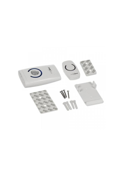 Dzwonek bezprzewodowy GreenBlue GB110 4w1 36 melodii 150m  - dzwonek, alarm, czujnik ruchu, latarka-972405