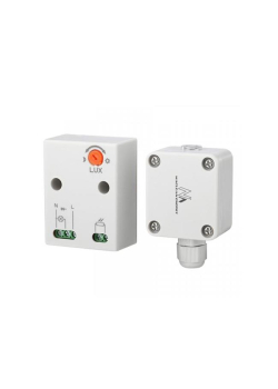 Czujnik zmierzchowy Maclean MCE35 z zewnętrzną sondą max 3450W