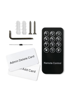 Czytnik kart i breloków Qoltec RFID | Metalowa obudowa-973351