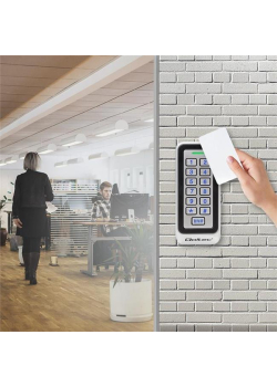 Zamek szyfrowy Qoltec TRITON z czytnikiem RFID | kod | karta | brelok | IP68 | EM-973270