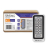 Zamek szyfrowy Qoltec TRITON z czytnikiem RFID | kod | karta | brelok | IP68 | EM-973273