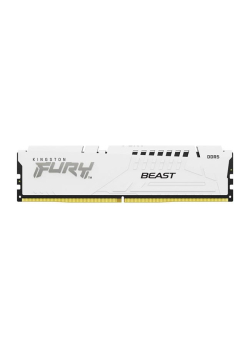 Pamięć DDR5 Kingston FURY Beast 32GB (1x32GB) 6400MHz CL32 1,4V White XMP