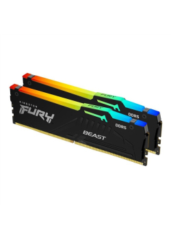 Pamięć DDR5 Kingston FURY Beast RGB 64GB (2x32GB) 6000MHz CL30 1,4V Black EXPO