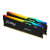 Pamięć DDR5 Kingston FURY Beast RGB 64GB (2x32GB) 6000MHz CL30 1,4V Black EXPO