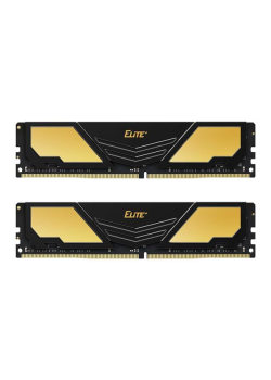 Pamięć DDR4 Team Group Elite Plus 64GB (2x32GB) 3200MHz CL22 1,2V Gold AMD
